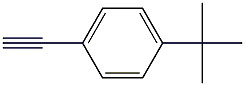 C12H14 Cas 772-38-3 4 Tert Butyl Phenylacetylene 98% Purity Density 0.91 G/Cm3