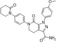 CAS 503612-47-3 APIS Active Pharmaceutical Ingredients Apixaban BMS562247 C25H25N5O4