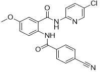 CAS 330942-01-3 Betrixaban 4-Cyanobenzamido Impurity C21H15ClN4O3 Betrixaban