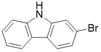 CAS 3652-90-2 2 Bromocarbazole 2-Bromo-9-Azafluorene C12H8BrN
