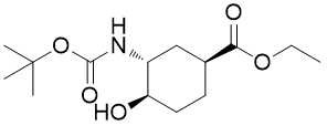 365997-33-7 (1S,3R,4R)-3-(Boc-AMino)-4-Hydroxy-Cyclohexanecarboxylic Acid Ethyl Ester C14H25NO5