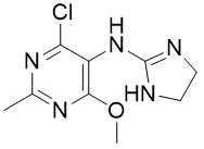 75438-57-2 Pharmaceutical Intermediates Moxonidine HCL C9H12ClN5O 629-833-3