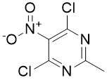 13162-43-1 Heterocycle-Pyrimidine Series 4,6-Dichloro-2-Methyl-5-Nitropyrimidine C5H3Cl2N3O2