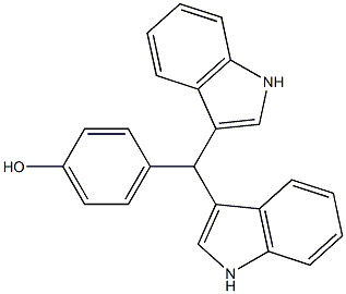 White Medical Raw Materials 4-(Di(1h-Indol-3-Yl)Methyl)Phenol Cas 151358-47-3