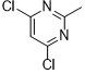 CAS 1780-26-3 4,6-Dichloro-2-Methylpyrimidine C5H4Cl2N2 Mothonidine