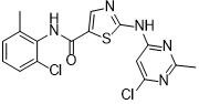 302964-08-5 N-(2-Chloro-6-Methylphenyl)-2-[(6-Chloro-2-Methyl-4-Pyrimidinyl)Amino]-5-Thiazolecarboxamide C16H13Cl2N5OS