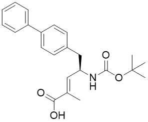 1012341-48-8 (R,E)-5-([1,1'-Biphenyl]-4-Yl)-4-((Tert-Butoxycarbonyl)AMino)-2-Methylpent-2-Enoic Acid C23H27NO4