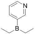 89878-14-8 Diethyl(3-Pyridyl)Borane C9H14BN Nitrogen Cyclic Compounds