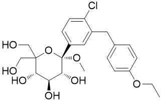 1528636-39-6 (2S,3R,4S,5S)-2-[4-Chloro-3-[(4-Ethoxyphenyl)Methyl]Phenyl]-6,6-Bis(Hydroxymethyl)-2-Methoxyoxane-3,4,5-Tri