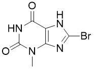 93703-24-3 8-Bromo-3-Methyl-Xanthine 3-Methyl-8-BroMoxanthine C6H5BrN4O2