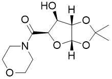 1103738-19-7 D-Xylo-Pentodialdo-5,2-Furanose, 4,5-O-(1-Methylethylidene)-1-C-4-Morpholinyl-,(5S)- C12H19NO6